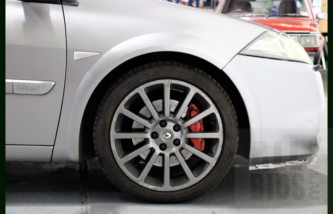 5/2009 Renault Megane Sport X84 MY06 UPGRADE 5d Hatchback Silver 2.0L