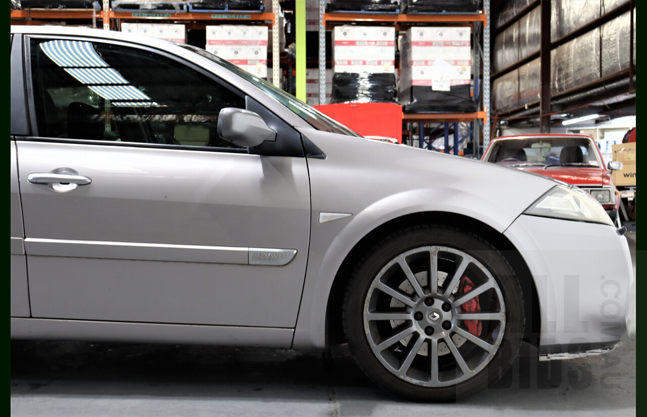 5/2009 Renault Megane Sport X84 MY06 UPGRADE 5d Hatchback Silver 2.0L