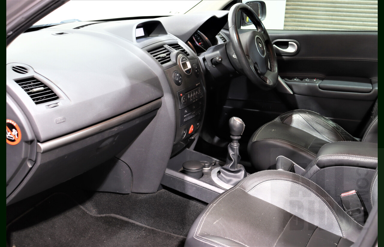 5/2009 Renault Megane Sport X84 MY06 UPGRADE 5d Hatchback Silver 2.0L
