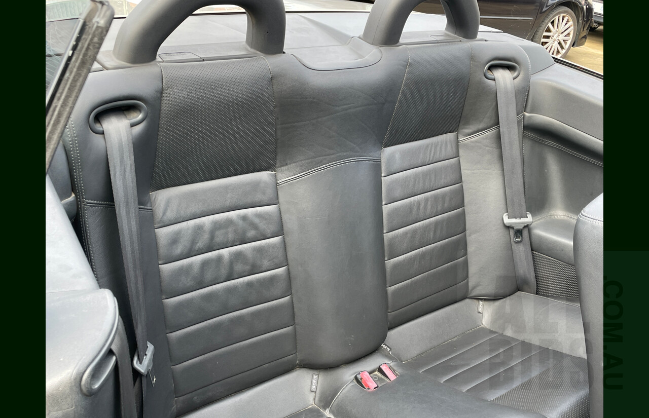 11/2007 Renault Megane Dynamique X84  2d Cabriolet Gold 2.0L