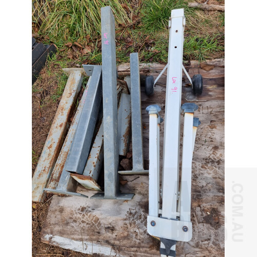 Rhs Posts Steel RHS Posts, Powdercoated Steel - Lot 1352044 | ALLBIDS