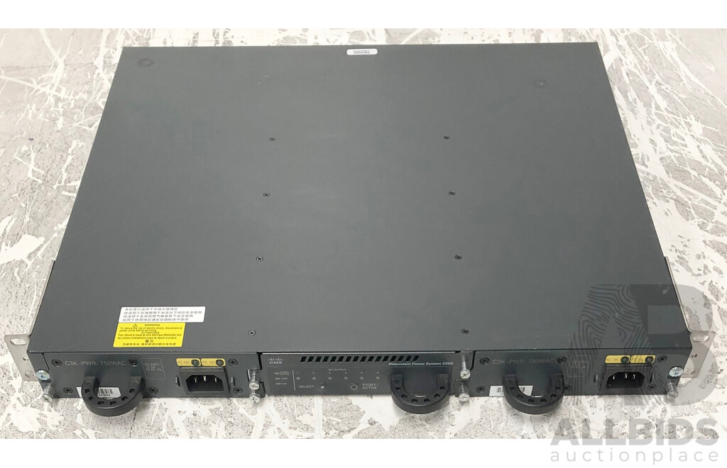 Cisco (PWR-RPS2300) Redundant Power System 2300 Chassis