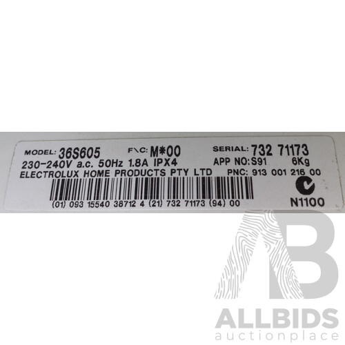 Simpson EZI Set 605 6.0Kg Washing Machine 36S605