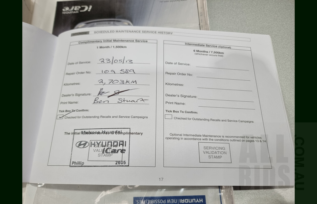 4/2013 Hyundai i40 Active VF 2 4d Sedan Silver 2.0L