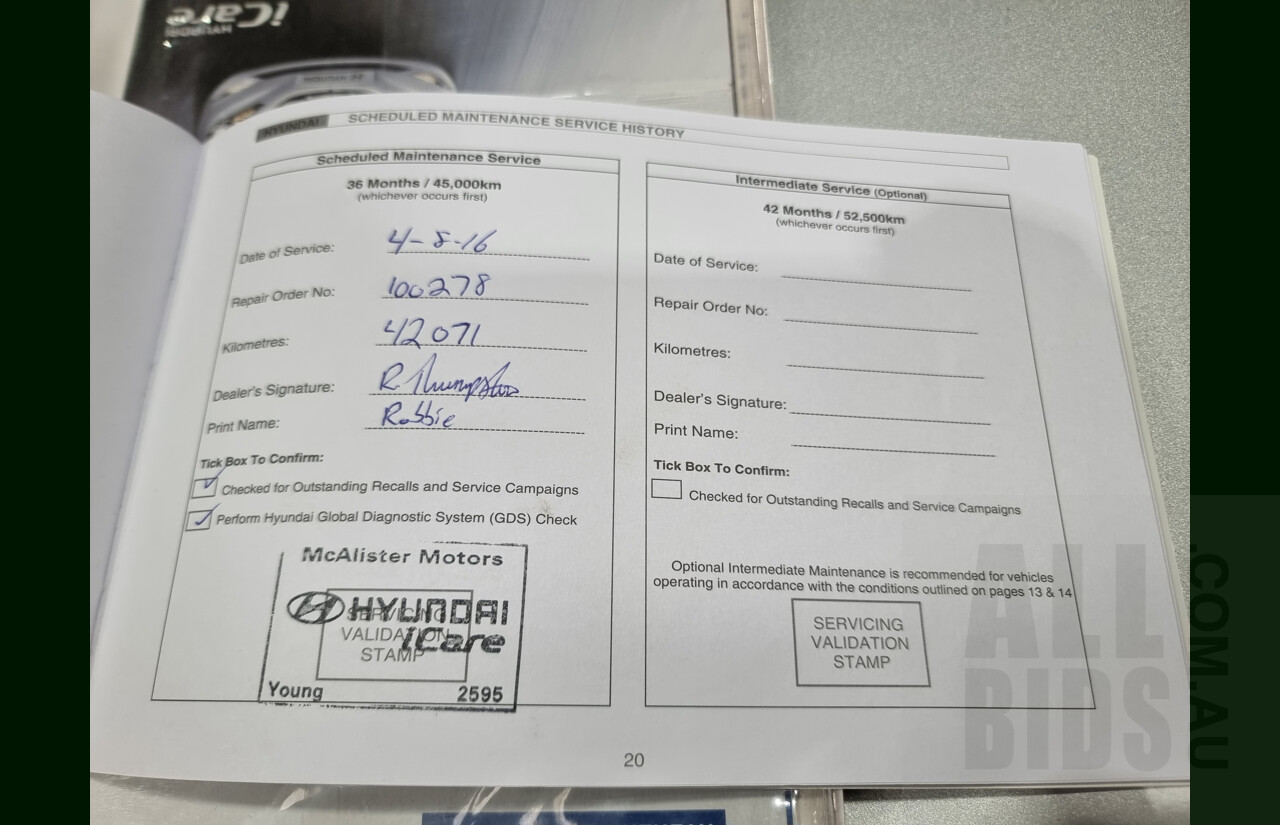 4/2013 Hyundai i40 Active VF 2 4d Sedan Silver 2.0L