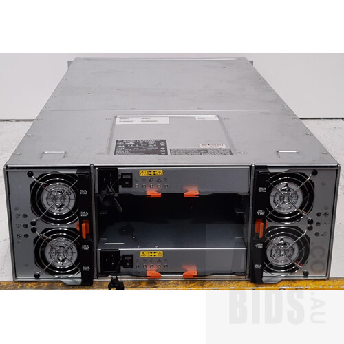 Dell (E08J) 60-Bay 3RU (400GB SSD / 55.2TB HDD Installed) Hard Drive Array