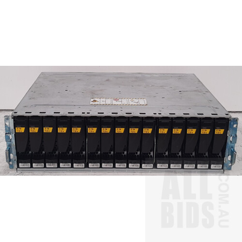 Dell EMC (KTN-STL3) 15-Bay 3RU (30TB Installed) Hard Drive Array W/ DAE Controller Modules