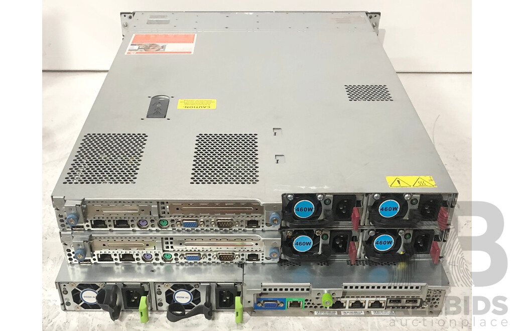 Assorted HP & Cisco Servers