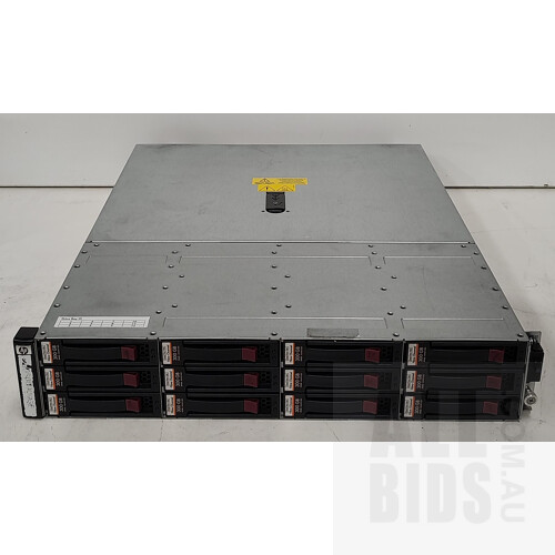 HP (AG638B) StorageWorks (3.6TB Installed) 12 Bay 2RU Hard Drive Array