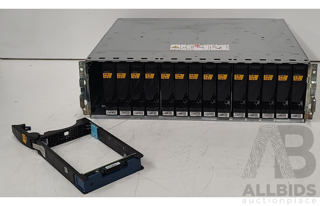 Dell EMC (KTN-STL3) 15-Bay 3RU Hard Drive Array W/ DAE Controller Modules