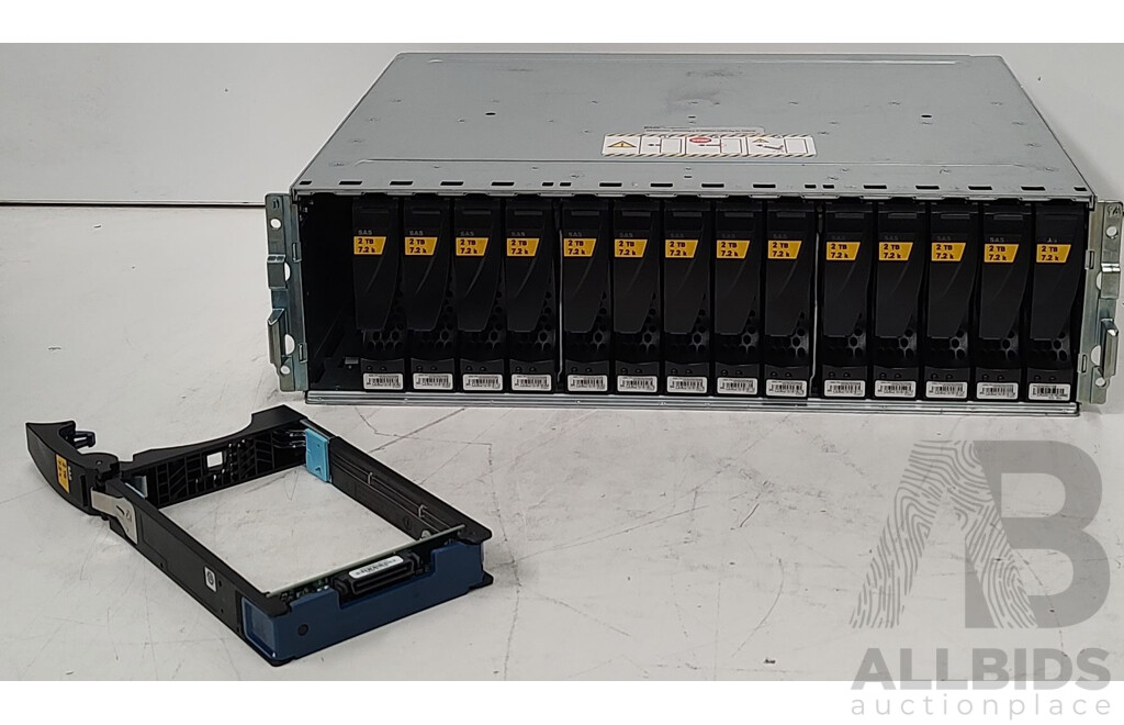 Dell EMC (KTN-STL3) 15-Bay 3RU Hard Drive Array W/ DAE Controller Modules