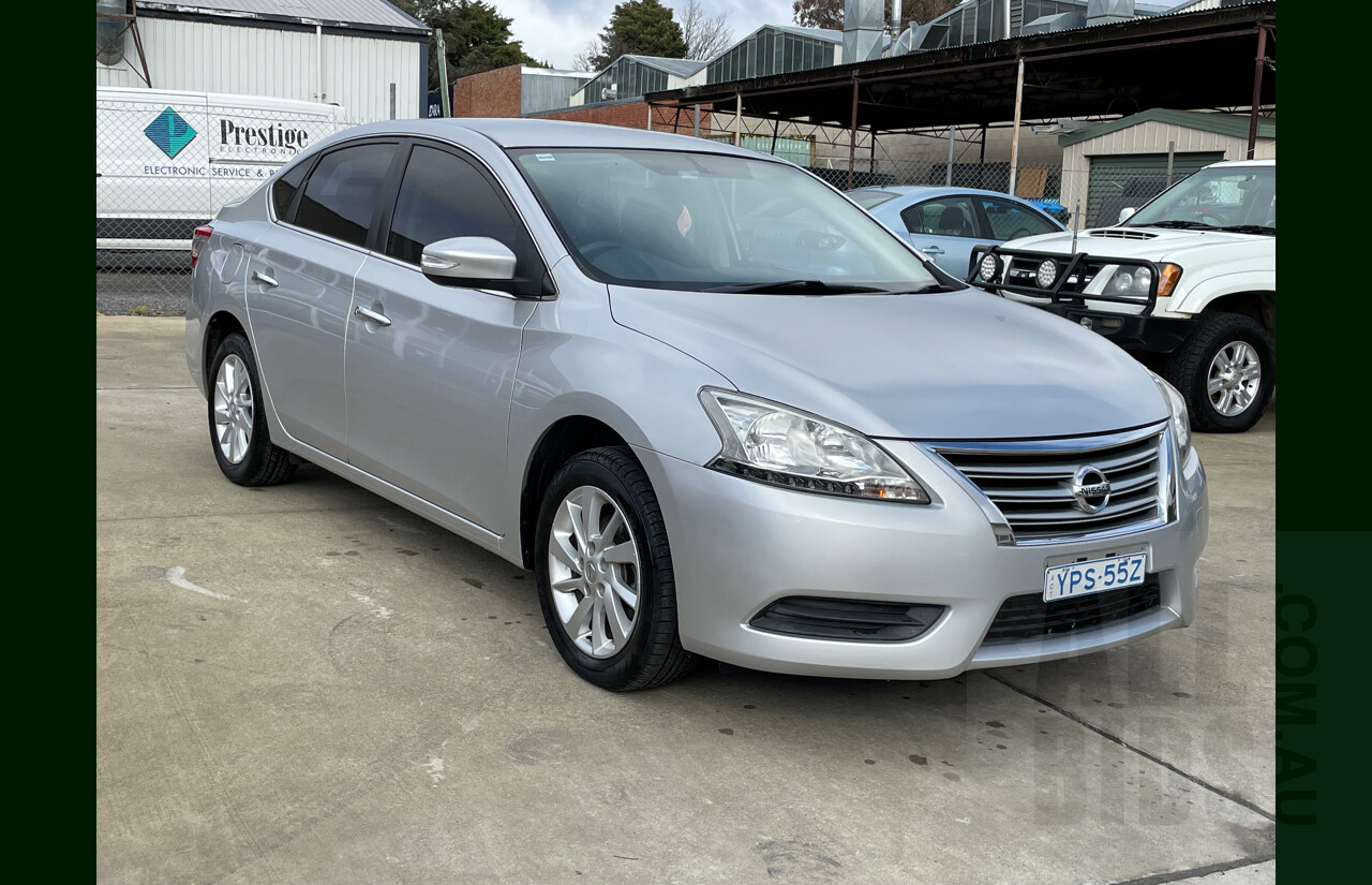 6/2015 Nissan Pulsar ST B17 4d Sedan Silver 1.8L