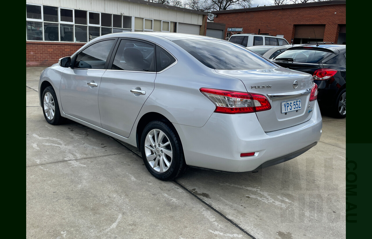 6/2015 Nissan Pulsar ST B17 4d Sedan Silver 1.8L