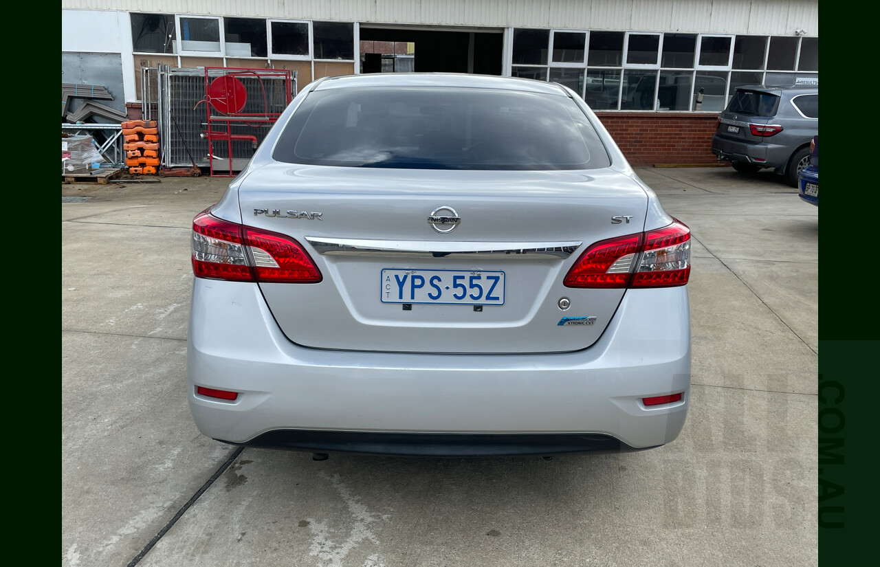 6/2015 Nissan Pulsar ST B17 4d Sedan Silver 1.8L