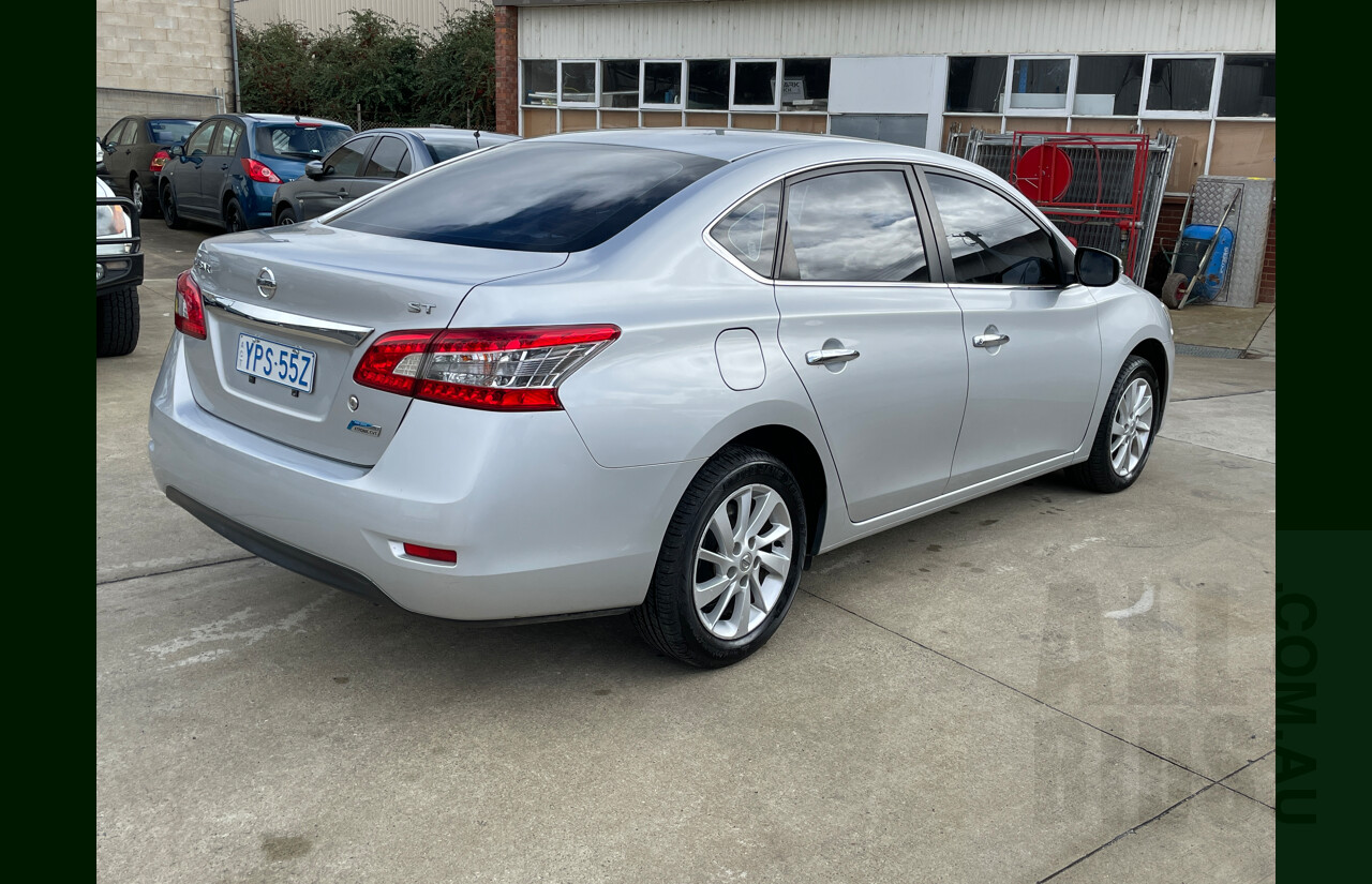 6/2015 Nissan Pulsar ST B17 4d Sedan Silver 1.8L