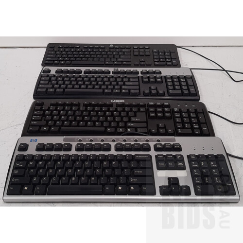 Bulk Lot of Assorted IT - Keyboards, Speakers, Cables, etc.