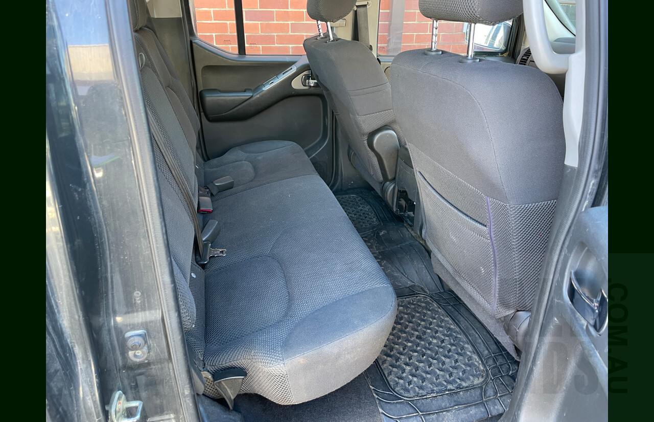 6/2006 Nissan Navara ST-X (4x4) D40 Dual Cab P/Up Grey 2.5L
