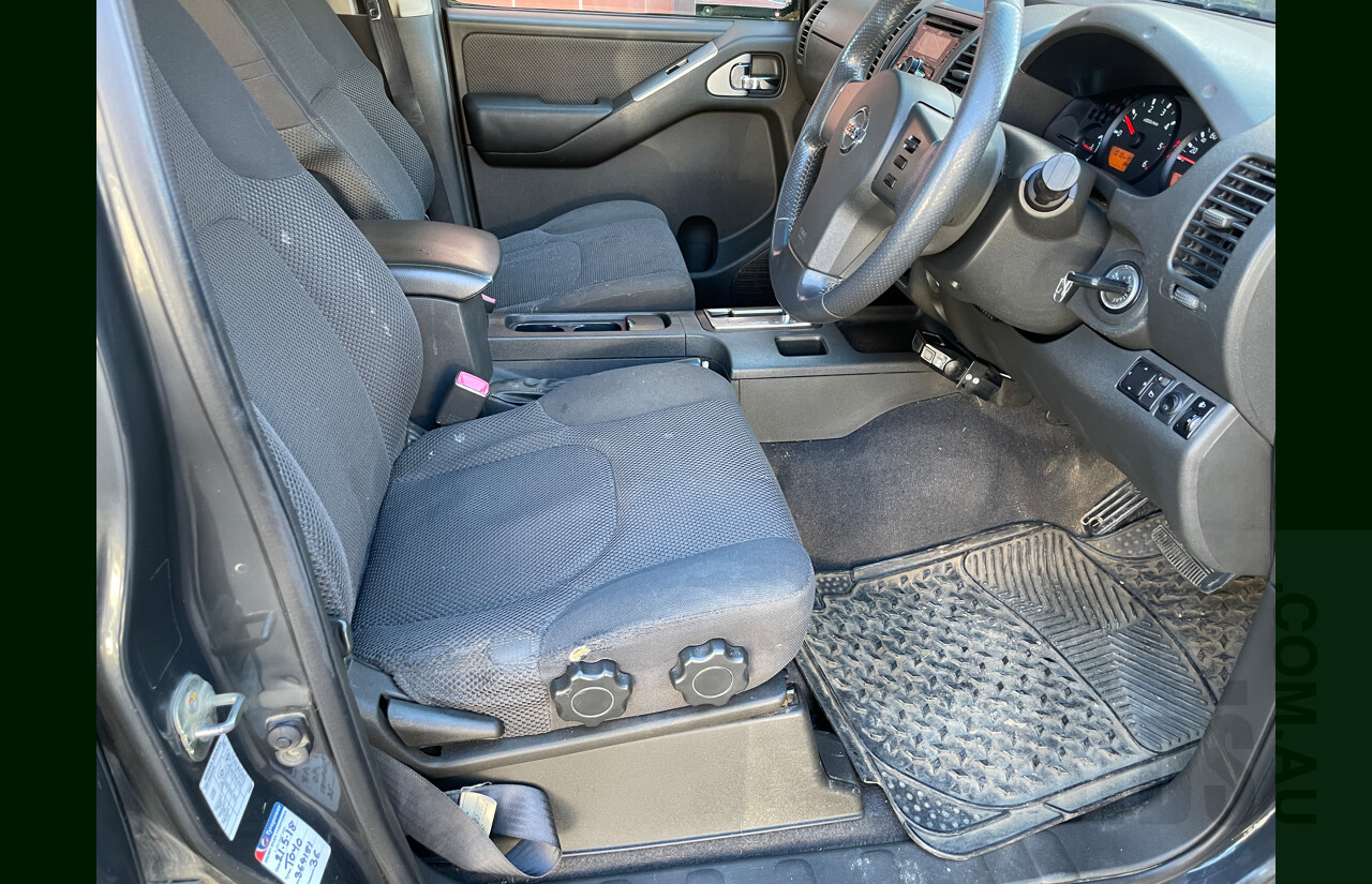 6/2006 Nissan Navara ST-X (4x4) D40 Dual Cab P/Up Grey 2.5L