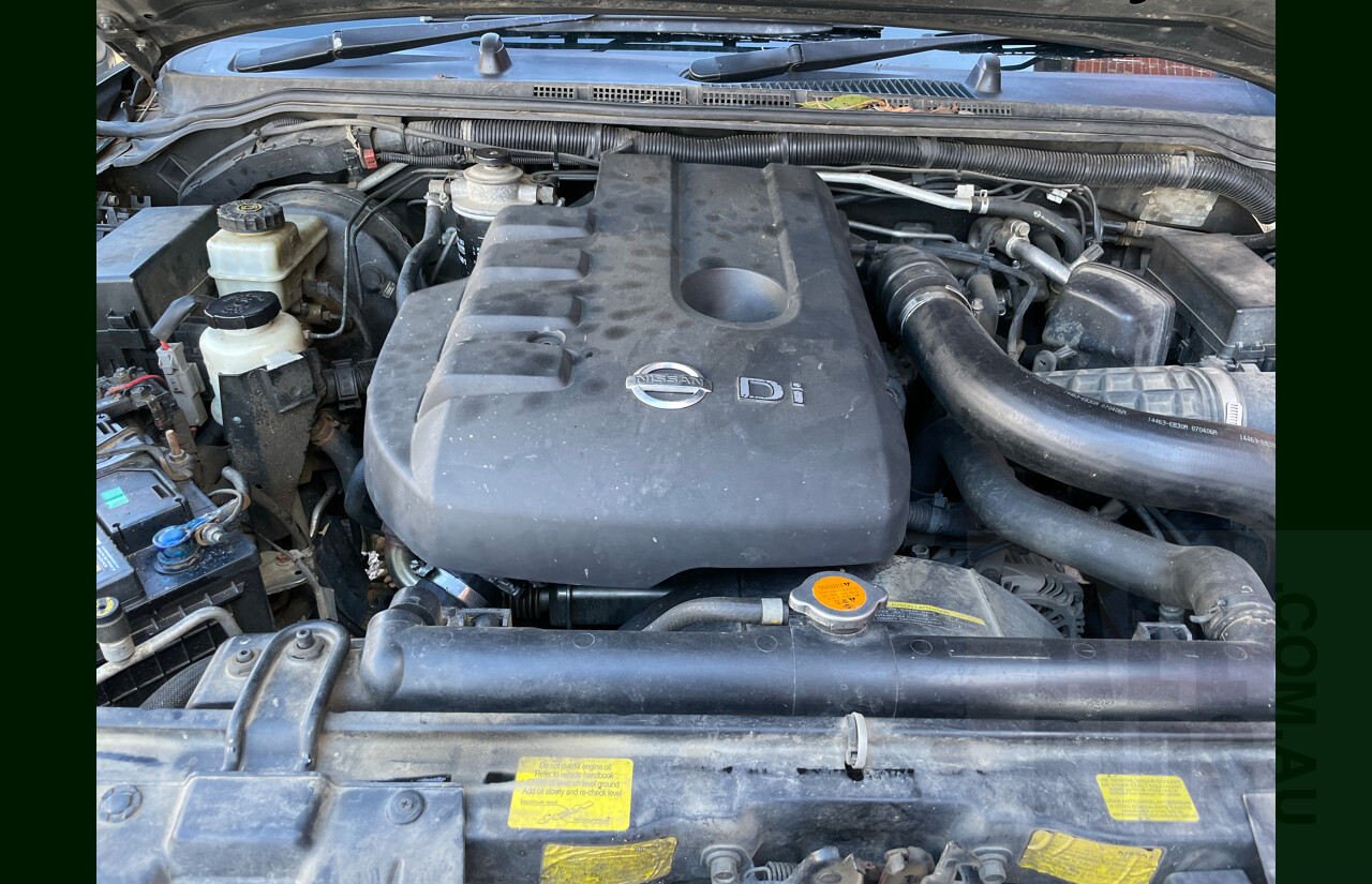 6/2006 Nissan Navara ST-X (4x4) D40 Dual Cab P/Up Grey 2.5L