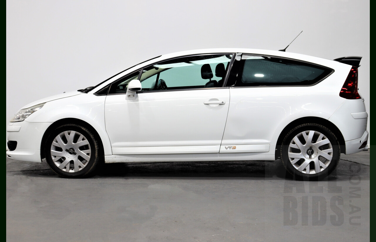 5/2005 Citroen C4 VTS 2d Coupe White 2.0L