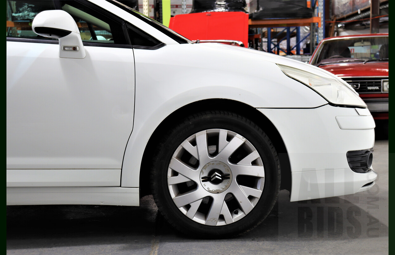 5/2005 Citroen C4 VTS 2d Coupe White 2.0L