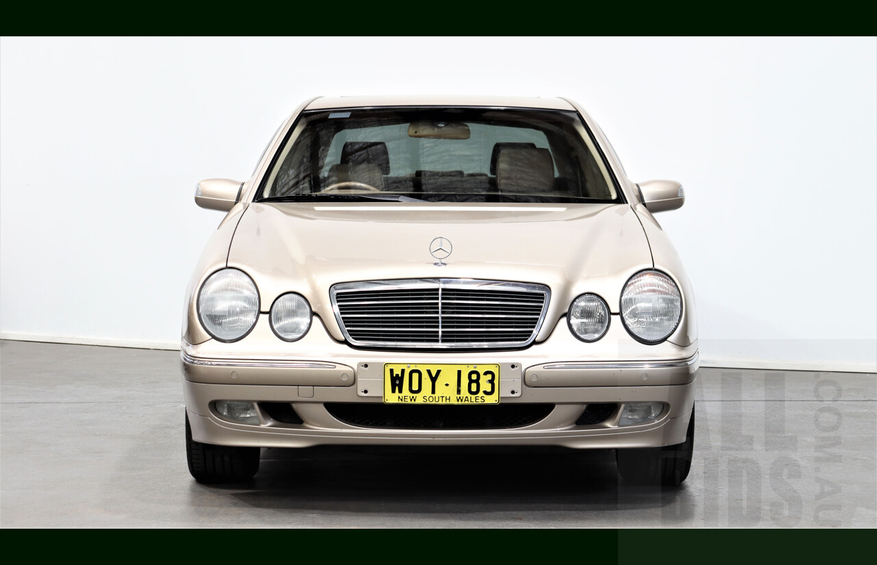 3/2000 Mercedes-Benz E320 Elegance W210 4d Sedan Travertine Beige Metallic 3.2L