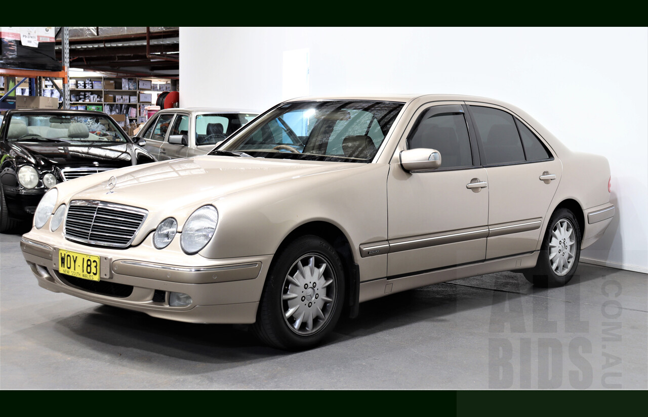 3/2000 Mercedes-Benz E320 Elegance W210 4d Sedan Travertine Beige Metallic 3.2L
