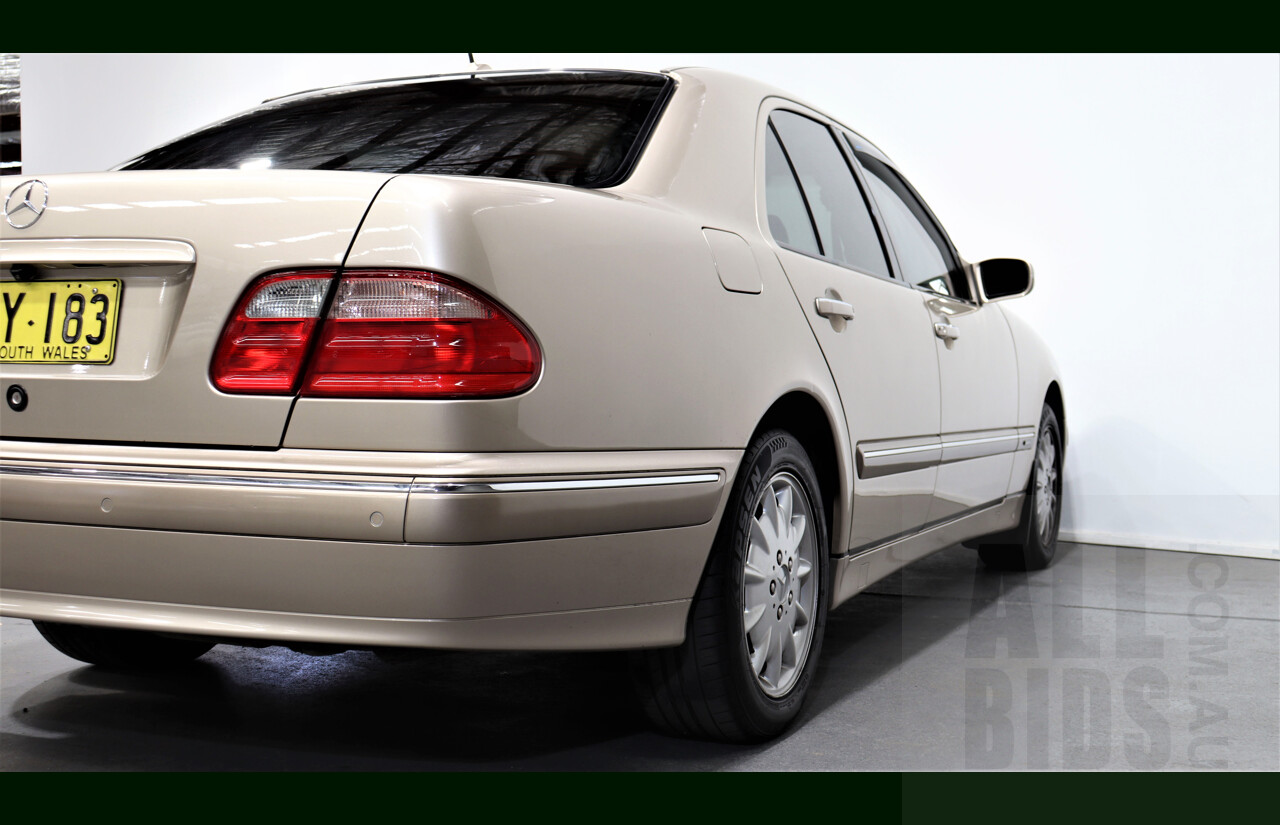 3/2000 Mercedes-Benz E320 Elegance W210 4d Sedan Travertine Beige Metallic 3.2L
