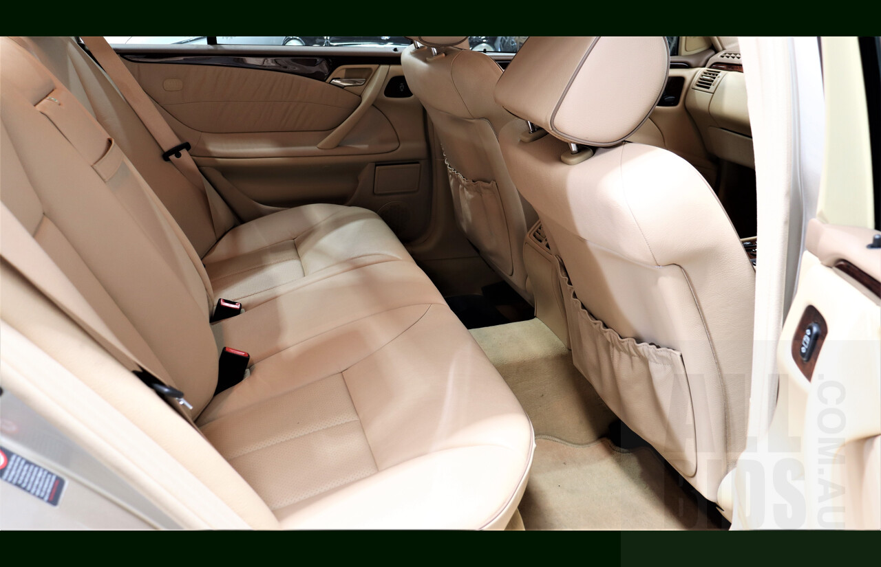 3/2000 Mercedes-Benz E320 Elegance W210 4d Sedan Travertine Beige Metallic 3.2L