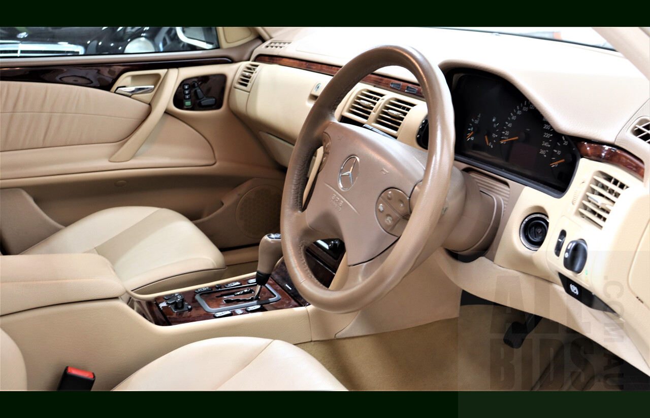 3/2000 Mercedes-Benz E320 Elegance W210 4d Sedan Travertine Beige Metallic 3.2L