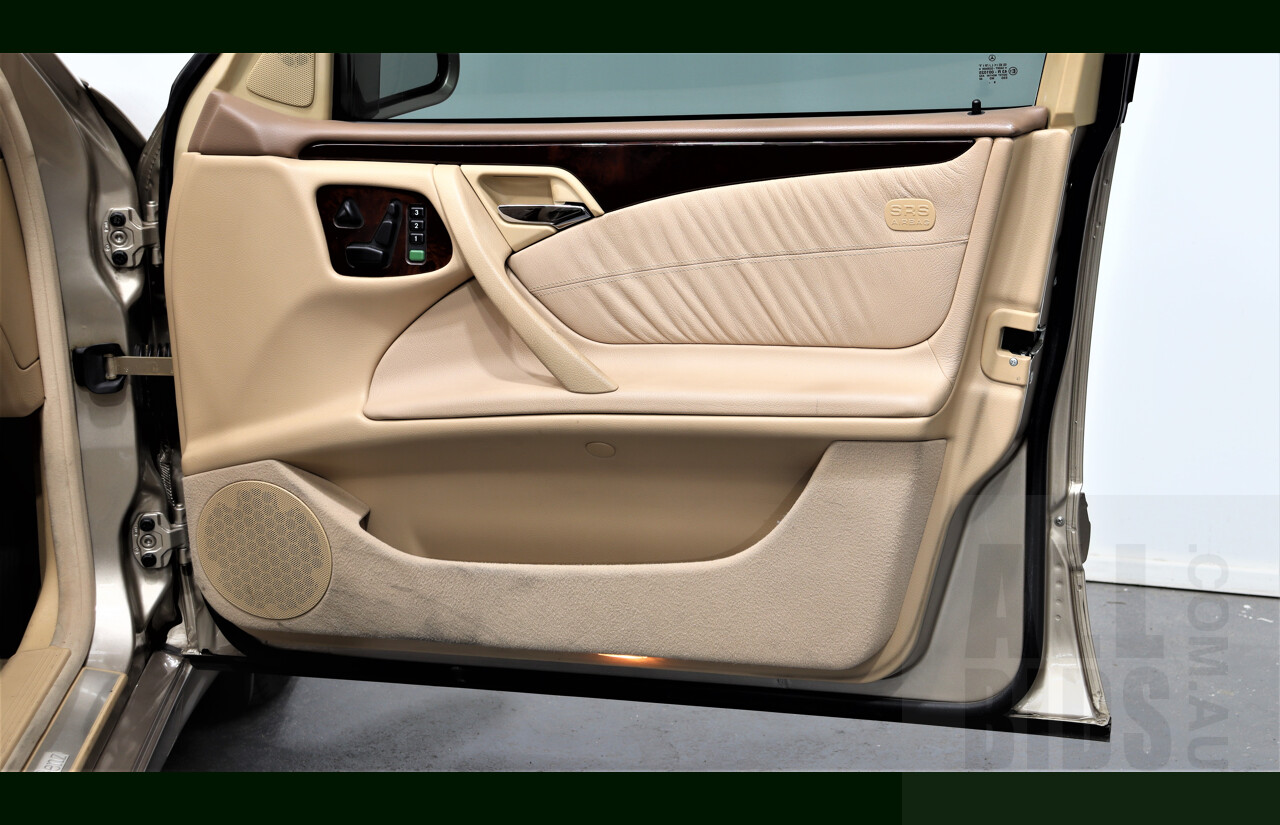 3/2000 Mercedes-Benz E320 Elegance W210 4d Sedan Travertine Beige Metallic 3.2L