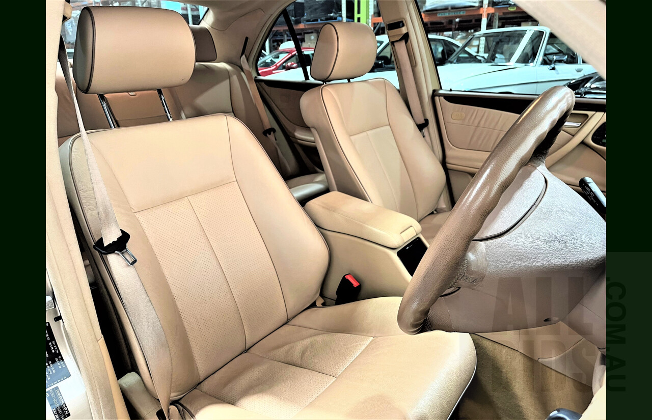 3/2000 Mercedes-Benz E320 Elegance W210 4d Sedan Travertine Beige Metallic 3.2L