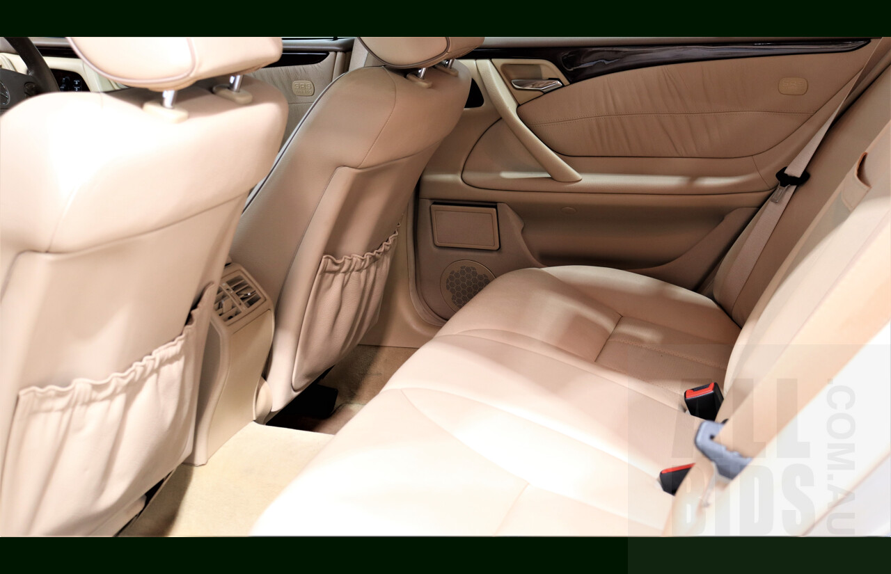 3/2000 Mercedes-Benz E320 Elegance W210 4d Sedan Travertine Beige Metallic 3.2L