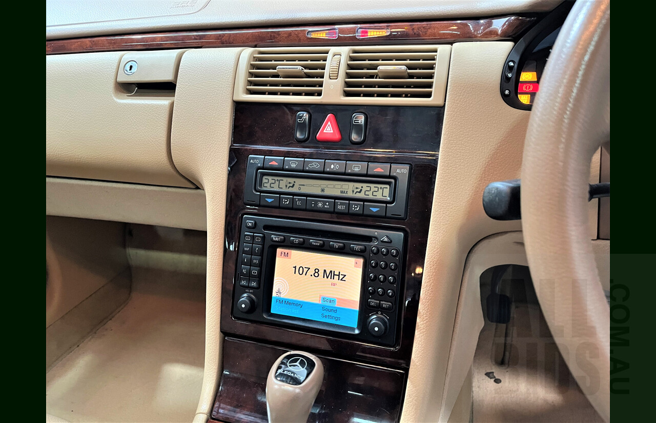 3/2000 Mercedes-Benz E320 Elegance W210 4d Sedan Travertine Beige Metallic 3.2L