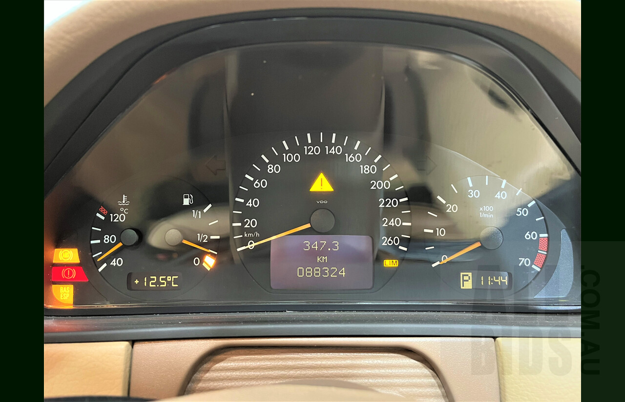 3/2000 Mercedes-Benz E320 Elegance W210 4d Sedan Travertine Beige Metallic 3.2L