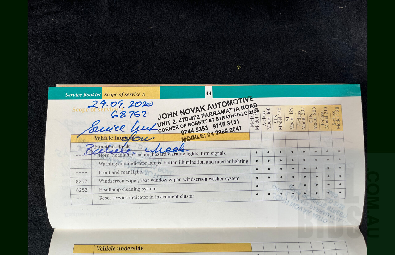 3/2000 Mercedes-Benz E320 Elegance W210 4d Sedan Travertine Beige Metallic 3.2L