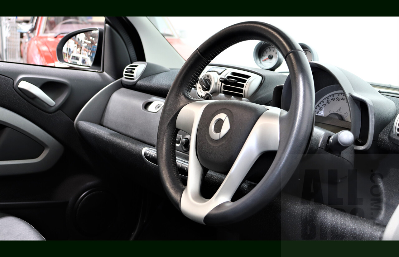 10/2008 Smart Fortwo Coupe 451 2d Coupe White 1.0L