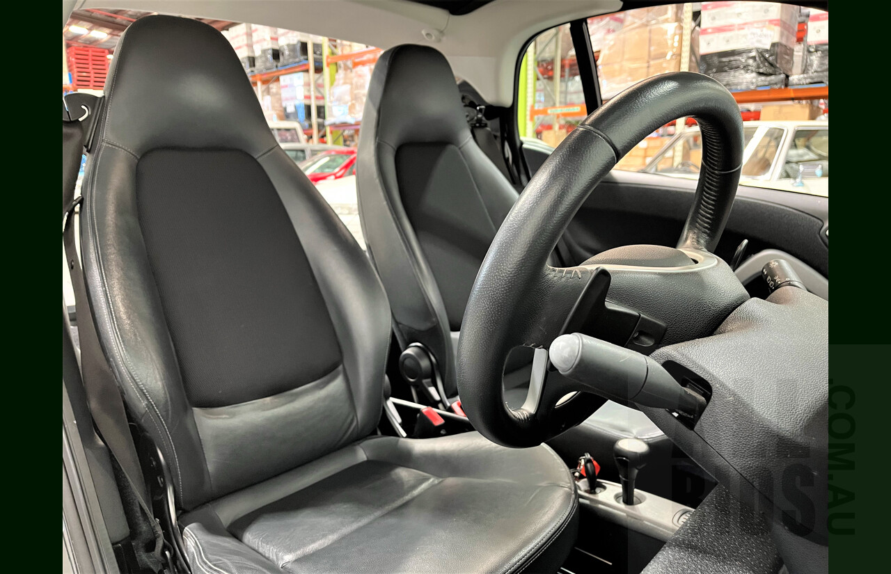 10/2008 Smart Fortwo Coupe 451 2d Coupe White 1.0L