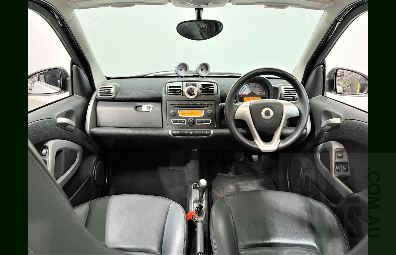 10/2008 Smart Fortwo Coupe 451 2d Coupe White 1.0L