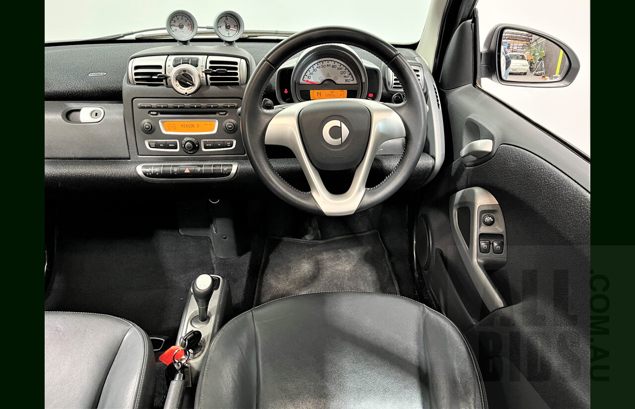 10/2008 Smart Fortwo Coupe 451 2d Coupe White 1.0L