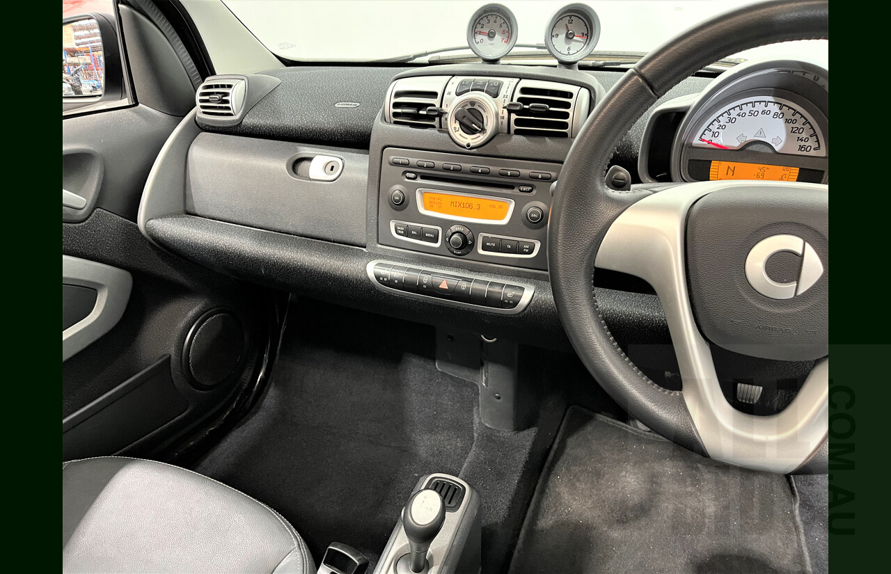 10/2008 Smart Fortwo Coupe 451 2d Coupe White 1.0L