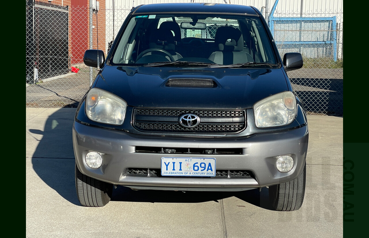 7/2005 Toyota Rav4 CV Sport ACA23R 4d Wagon Grey 2.4L