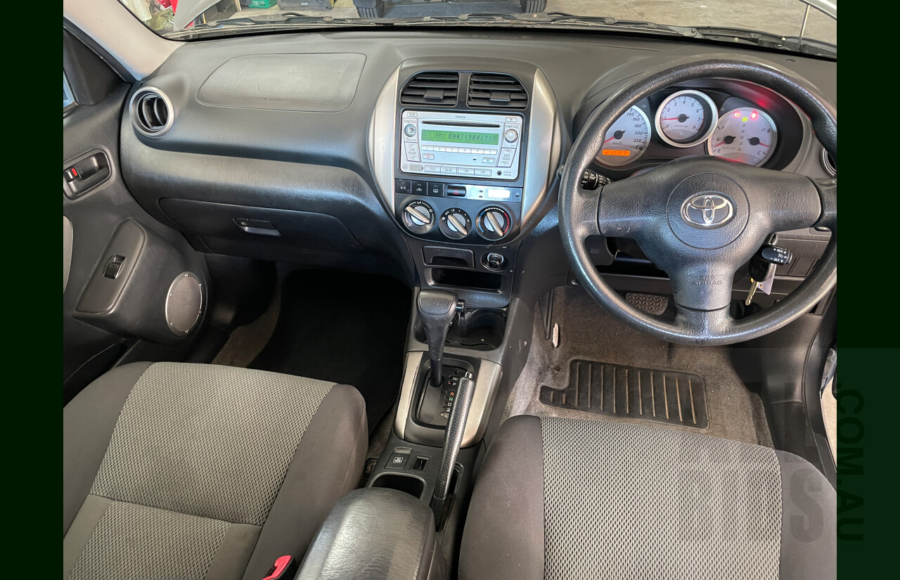 7/2005 Toyota Rav4 CV Sport ACA23R 4d Wagon Grey 2.4L