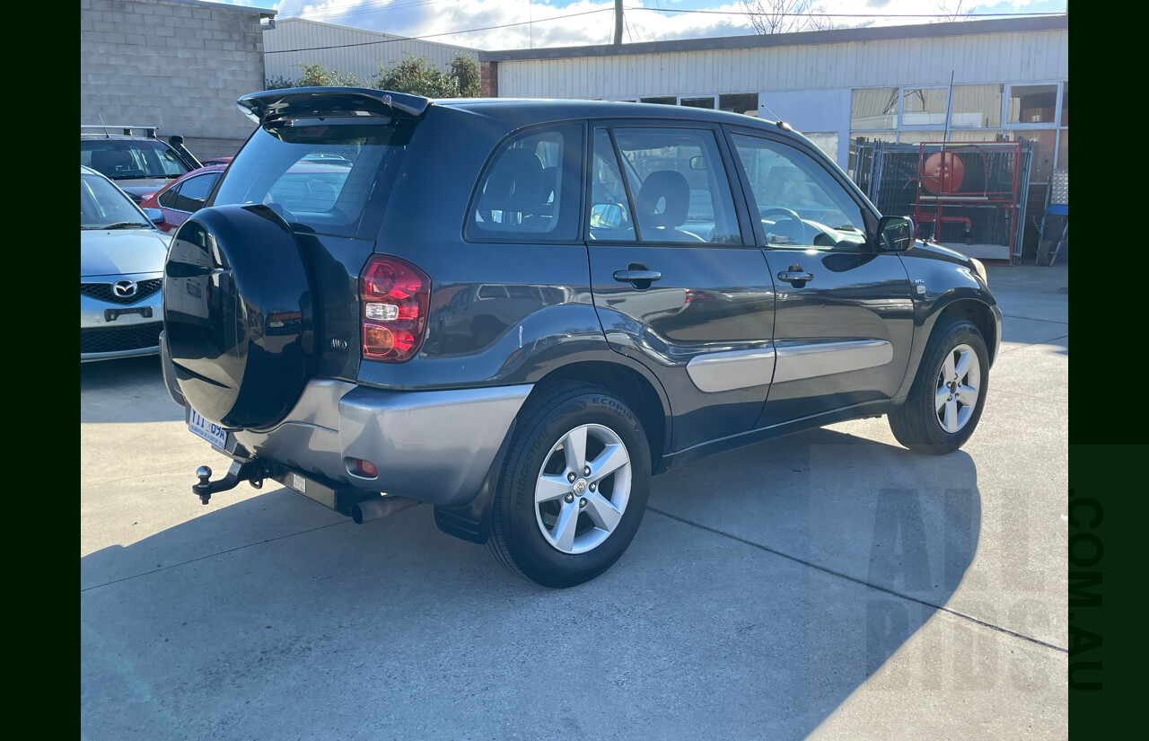 7/2005 Toyota Rav4 CV Sport ACA23R 4d Wagon Grey 2.4L