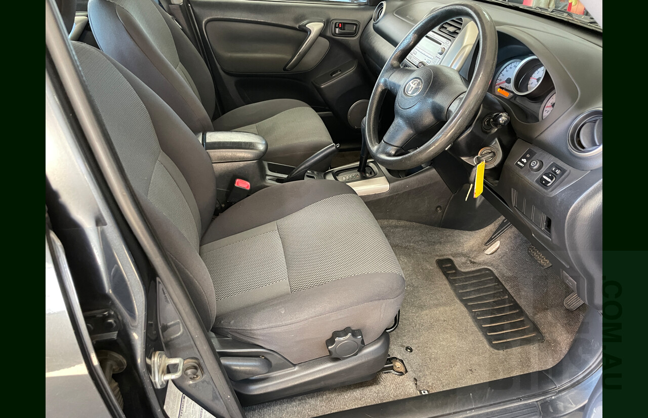 7/2005 Toyota Rav4 CV Sport ACA23R 4d Wagon Grey 2.4L
