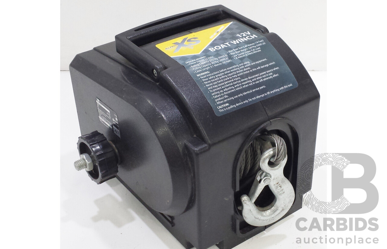 Auto XS 12 Volt Boat Winch