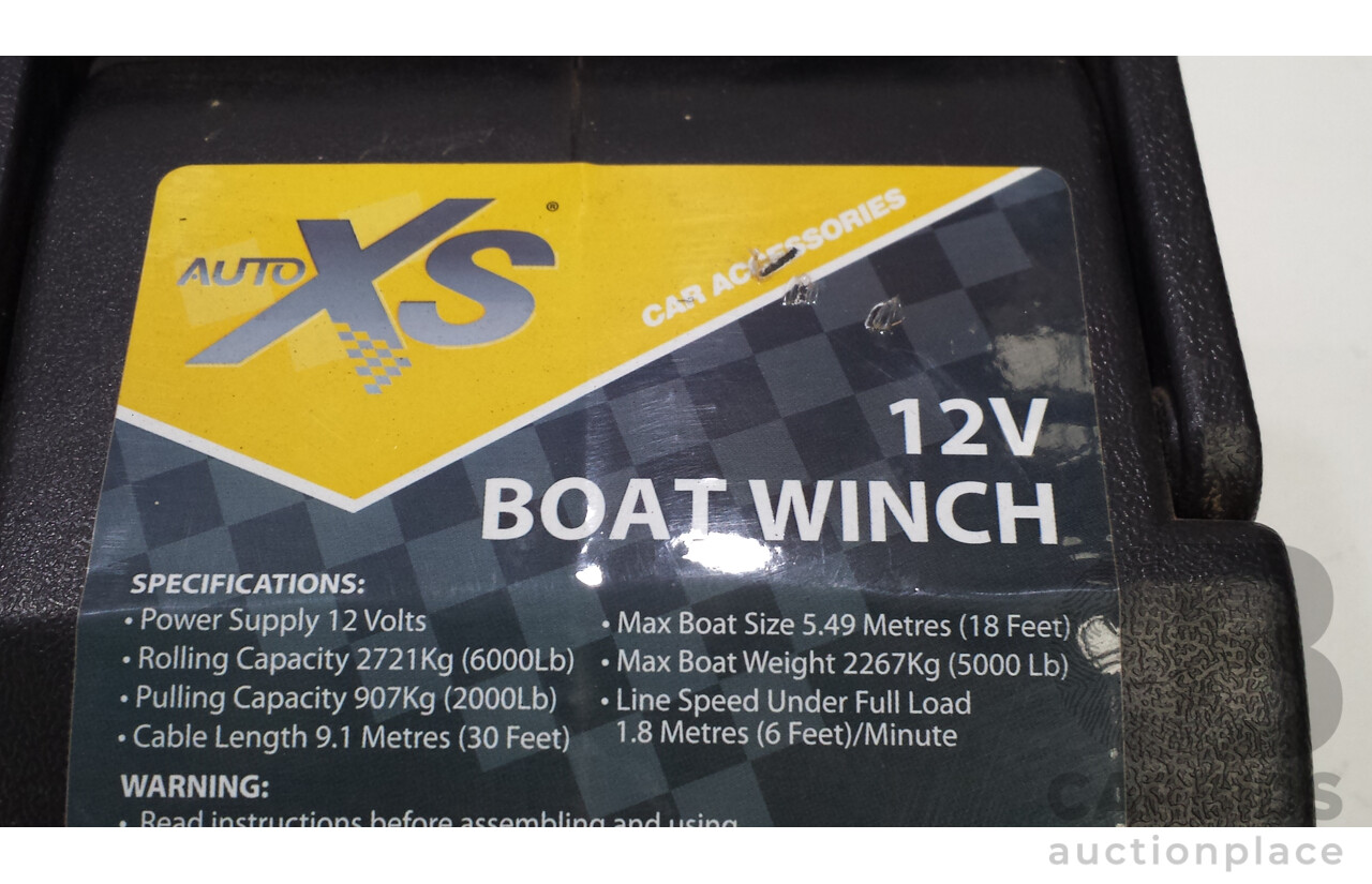 Auto XS 12 Volt Boat Winch