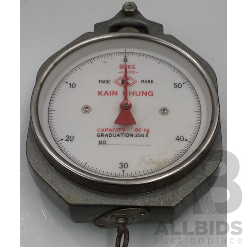 Kain Chung Spring Dial Scale - 60kg