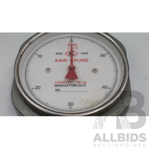 Kain Chung Spring Dial Scale - 60kg