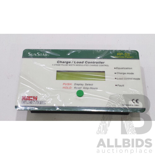 Invertek SunStar RP-SS Remote Panel For Charge/Load Controller